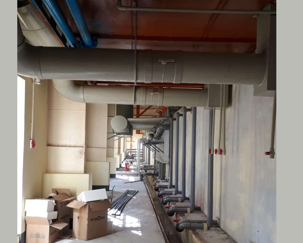 Tháp xử lý khí thải