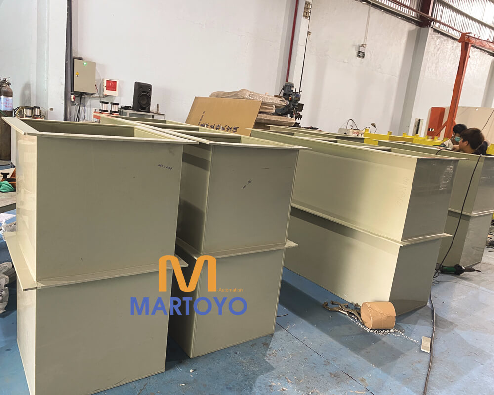 Bể Nhựa PVC trong xi mạ