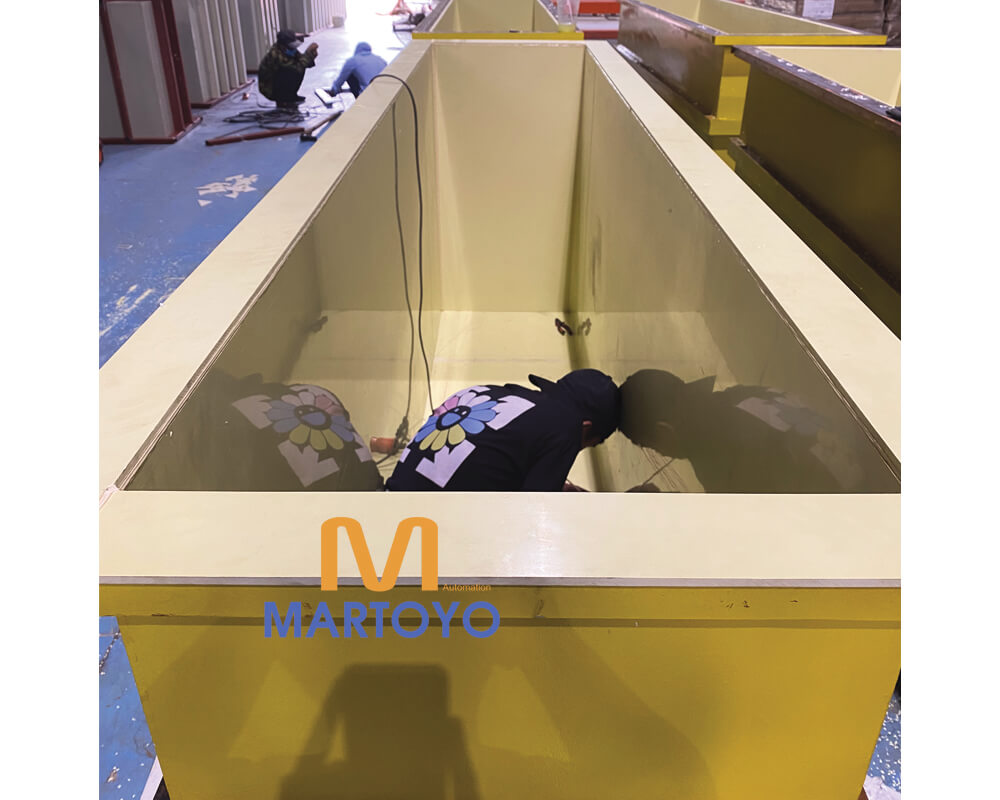 Bể Nhựa PVC trong xi mạ