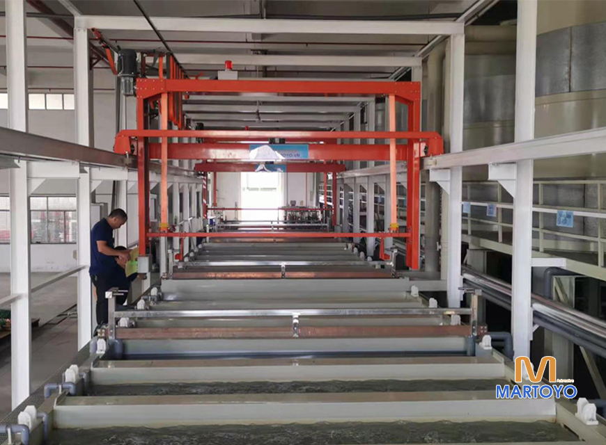 Dây chuyền Xi Mạ Công Ty Kaiser