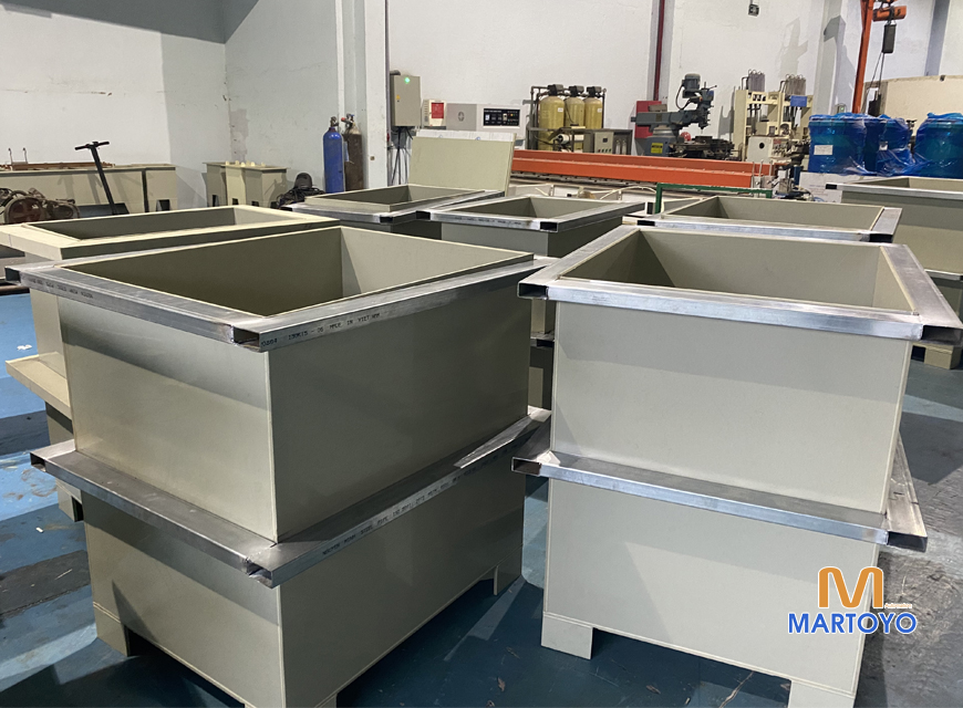 DÂY CHUYỀN XI MẠ THỦ CÔNG – KHU VỰC MIỀN BẮC