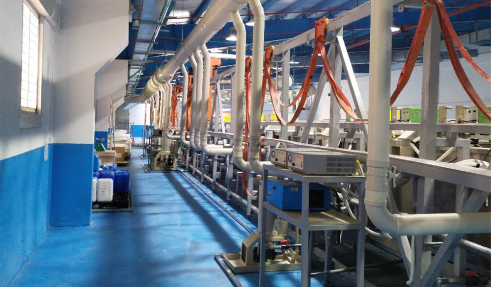 Dây chuyền xi mạ tự động, bán tự động